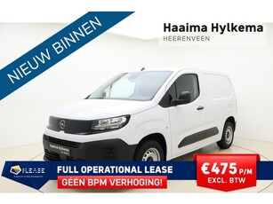 Opel Combo 1.5 BlueHDi 100pk S&S L1 Gesloten Bestel