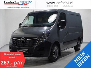 Opel Movano 2.3 Turbo 180 pk L1H1 Airco, Trekhaak PDC V+A