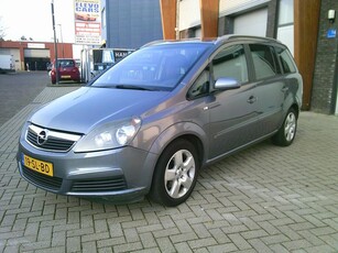 Opel Zafira 1.6 Enjoy Grijs 2006 Airco Cruise 7-zits NAP!