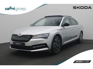 Skoda Superb 1.4 TSI 218PK DSG iV PHEV Sportline Business Pano Matrix LED Elektr. voorstoelen