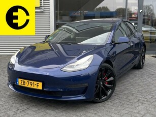 Tesla Model 3 Performance AWD 75 kWh Auto Pilot Pano