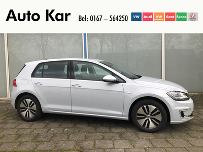 Volkswagen E-Golf Vijf deurs € 2.000,- SEPP subsidie mogelijk Warmtepomp Navigatiesyteem Parkeersensoren