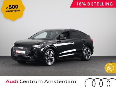 AUDI Q4 Sportback e-tron 40 S edition 77 kWh 204pk Navigatie | Warmtepomp | Parkeercamera