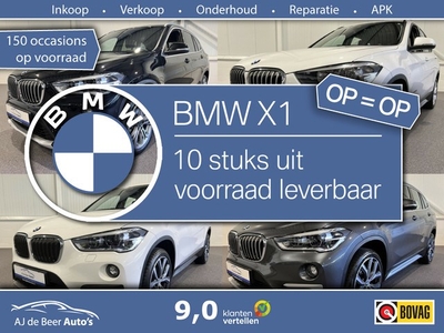 BMW X1 10 X OP VOORRAAD (bj 2019, automaat)