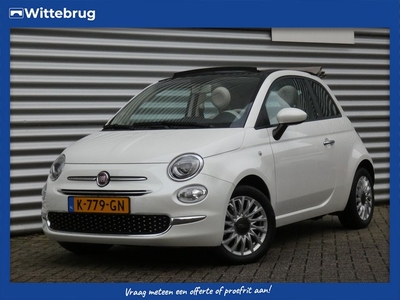 Fiat 500C 1.0 70PK Hybrid Lounge Open Dak Climate