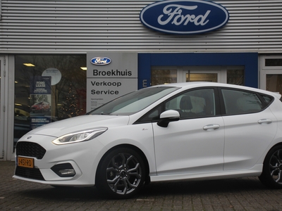 FORD FIESTA 1.0EB ST-LINE | 1E EIGENAAR! | NL-AUTO! | DEALER OH! | APPLE CARPLAY & ANDROID AUTO | CLIMA | CRUISE | PARK SENS | 17' LM. VELGEN