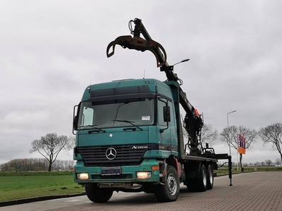 MERCEDES-BENZ ACTROS 2646 6x4 full steel eps