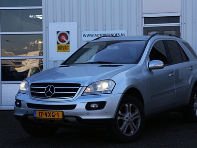 MERCEDES M-KLASSE 320 CDI 4-Matic*Grijs kenteken*Youngtimer*Perfect Onderh.*Trekhaak 3500kg/Half Leder/Stoelverw./Climate-Control/Cruise-Control/Parkeersens.V+A*