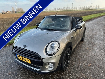 MINI Cabrio 1.5 Cooper Chili SB Leer Navigatie PDC Enz