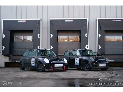 Mini Cooper 1.6 Cup raceauto | Rolkooi | Sparco kuipstoelen