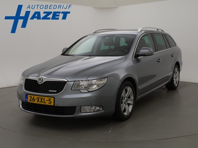 SKODA SUPERB Combi 1.6 TDI GL AMBITION BUSINESS + AFN. TREKHAAK/ NAVIGATIE / STOELVERW. / XENON / CLIMATE