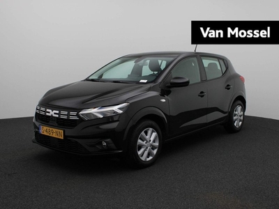 Dacia Sandero 1.0 TCe 90Pk Expression | Airco | Navigatie | Parkeersensoren Achter | Cruise Control | Apple Carplay & Android Auto | Cruise Control & Snelheidsbegrenzer |