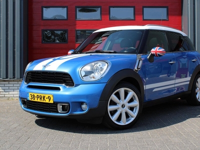 Mini Mini Countryman 1.6 Cooper S Chili Navigatie, Glasdak elektr., Sportstoelen, Xenon, Colour Line Carbon Black, Interieurkleur Carbon Black, Sportstuurwiel, etc.