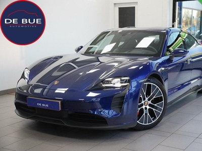 Porsche Taycan GTS 93 kWh Burmester Warmtepomp PDCC Achterasbesturing 1ste Eig Genitaan Blue