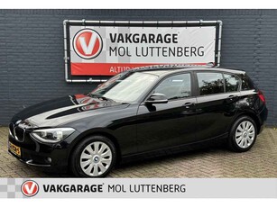 BMW 1 Serie 114i 102PK 5D Business + TREKHAAK, NAVI, STOELVERW. LEDEREN BEKL.