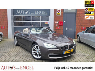 BMW 6-serie Cabrio 640i High Executive soft close/confortstoelen/garantie