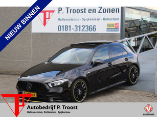 Mercedes-Benz A-Klasse 250 Edition Amg pakket Automaat/Panoramadak/Digitale dash/Navigatie/Cruise control/Keyless entry+start/Matrix led koplampen/Sfee