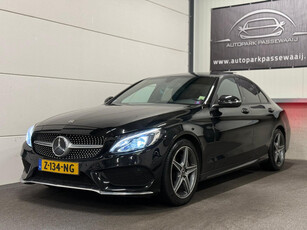 Mercedes-Benz C-klasse 180 Business Solution AMG Pano, Cruise Control, Lederen, LED, Achteruitrijcamera, Airco, Navigatie, Dealer