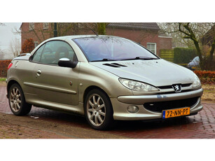 Peugeot 206 CC 1.6-16V Roland Garros AUTOMAAT CABRIO AIRCO, LEDEREN BEKLEDING EN MEER!