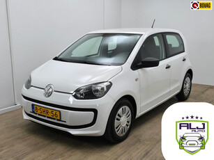 Volkswagen Up! Occasion 1.0 BlueMotion met airco en radio met aux | Tweedehands Volkswagen Up in wit | Nette km stand |