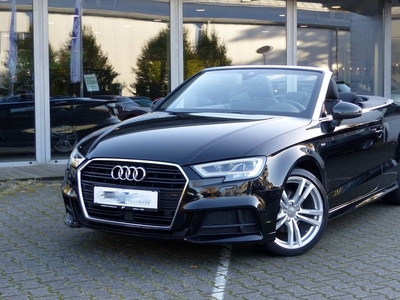 Audi A3 Cabriolet 35 Tfsi S-Tronic S-LINE ** LED, ACC, NEKVERW, VERW. STUUR, 18-inch LMV, LANE ASSIST ** 1e EIG - UNFALLFREI ** ** INFORMEER OOK NAAR ONZE AANTREKKELIJKE FINANCIAL-LEASE TARIEVEN **