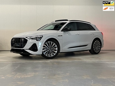 AUDI E-TRON E-tron 50 quattro Launch edition Black 71 kWh | NAP | 3x S-LINE | PANO | ACC