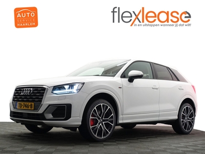 AUDI Q2 1.0 TFSI 140pk S Line Aut- Sfeerverlichting, Xenon Led, Navi, Clima, Park Assist