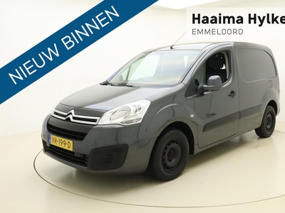 Citroen Berlingo 1.6 BlueHDI 75 Business Economy | Trekhaak | Airco | Cruise control | Raam in r. Schuifdeur | Bankje voorin | Achterdeuren met ramen en wisser |