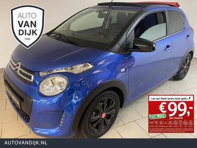 Citroen C1 1.0 VTi Airscape Urban Ride AIRCO NAVI VIA APP LIMITER BLUETOOTH DAB SPECIALE UITVOERING NIEUWSTAAT