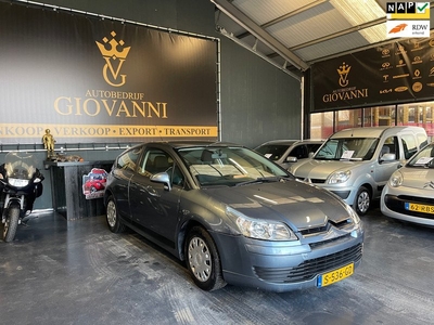 Citroen C4 Coupé 1.4-16V VTR inrul mogelijk