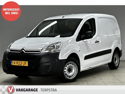 Citroën Berlingo 1.6 BlueHDI 75 Comfort/ Zij-Schuifdeur rechts/ Airco/ Cruise/ Bluetooth/ LEDER.Stuur+Pook/ Elek.Pakket/ Radio-CD+AUX&USB/ Boordcomputer/ PDC A.