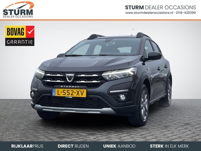 Dacia Sandero Stepway 1.0 TCe 90 Comfort | Trekhaak | Apple Carplay/Android Auto | LED Koplampen | Cruise Control | Park. Sensor | Climate Control | Rijklaarprijs!