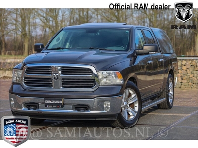 Dodge Ram 1500 MEGA LAGE BIJTELLING | HUIF | LUCHTVERING | 3.6 V6 4x4 309 PK | Crew Cab 5'7 | 5 PERSOONS | GRIJSKENTEKEN | DC |