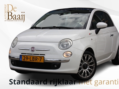 FIAT 500 1.2 Lounge | Panoramadak | Licht metaal | Airco