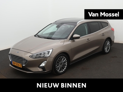 FORD FOCUS Wagon 1.0 EcoBoost Titanium Business | 125PK | Automaat | Panoramadak | Full LED koplampen | Navigatie| Verwarmbare stoelen |