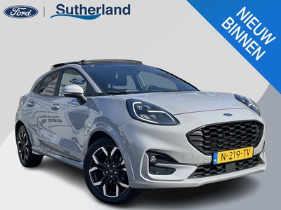 FORD PUMA 1.0 EcoBoost Hybrid ST-Line X 125pk Panorama dak | Trekhaak | Adaptieve Cruise | Dodehoeksensoren | B&O Audio | Achteruitrijcamera | Dealer onderhouden