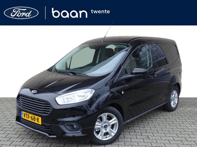 Ford Transit Courier 1.5 TDCI 100pk Limited Start&Stop camera / navi / pdc / voorruitverw. / stoelverw. / agate black / uit voorraad leverbaar!