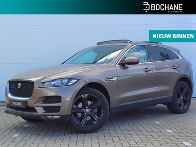 JAGUAR F-PACE 2.0 Portfolio AWD 20d Trekhaak (2400kg) / Automaat / Panoramadak / Leder / Navigatie / Meridian Audio / Voorruitverwarming