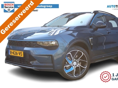 Lynk & Co 01 1.5 | Incl. 1 jaar Garantie | 1e Eigenaar | Navi | Clima | Stoelverwarming | Adaptive cruise | 360' Camera | Keyless Go | Panorama dak | Elektrische bestuurderstoel met geheugen | Elektrische schuif/kantel dak | Parkeer Elektrische kofferbak