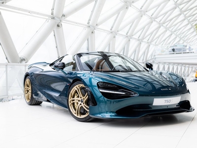 McLaren 750S Spider 4.0 V8 | Techlux | Serpentine | Saddle Tan | Electrochromic Roof |