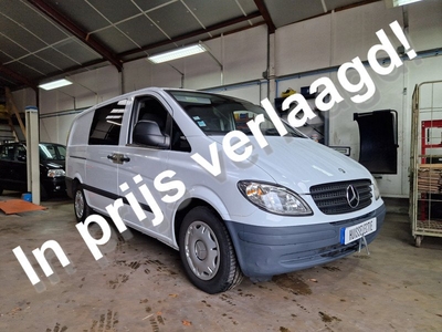 Mercedes-Benz Vito 115 CDI 320 nieuwstaat grote beurt geen puntje roest feestdagen en weekend open op afspraak!