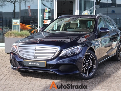 MERCEDES C-KLASSE Estate C350e AMG-LINE PHEV 279pk I 360 Camera I Burmester I Navi I Stoelverwarming