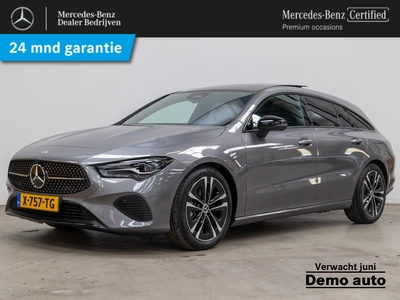 MERCEDES CLA-KLASSE Shooting Brake 200 Luxury Line Panorama dak