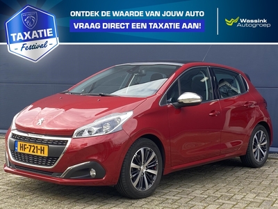 PEUGEOT 208 1.2 Puretech 82pk 5drs Allure | Trekhaak | Panorama Dak | Camera | Cruise Control | Navigatie | Climate Control | Lichtmetalen Velgen |