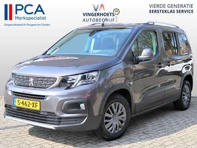 PEUGEOT RIFTER 1.2 Allure 110 pk Luxe Uitvoering. * Navigatie * Climate en Cruise Control * Parkeer Camera * Sensoren V + A. * Dakrails * Vingerhoets; Vierde Generatie Eersteklas Service !