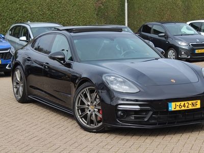 PORSCHE PANAMERA 4.0 GTS / Panoramadak / 360Camera / Head-up / Softclose / Burmester / Standverwarming / Nachtzicht / Matrix LED / ACC / DAB / Dodehoek / Stuurverwarming / Keyless