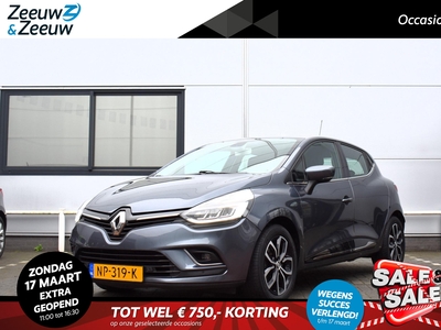 RENAULT CLIO 0.9 TCe Intens | 1e Eigenaar | Navi | Bluetooth | Camera | Cruise & climate control | Lichtmetalen velgen | Parkeersensoren | Bovag garantie | NAP