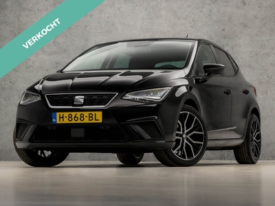 SEAT IBIZA 1.0 TSI Sport (APPLE CARPLAY, GROOT NAVI, CAMERA, CLIMATE, GETINT GLAS, SPORTSTOELEN, LED KOPLAMPEN, LM VELGEN, CRUISE CONTROL, NIEUWSTAAT)