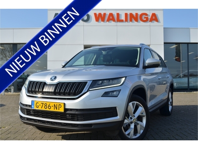 SKODA KODIAQ 1.5 TSI 7p. Carplay | CANTON | Trekhaak | Camera | Adaptive cruise | Gebl ruiten | Leer / Alcantara