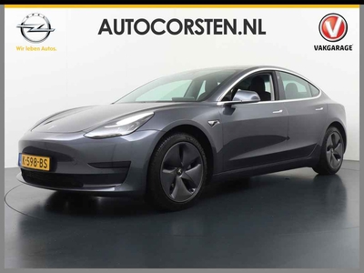 Tesla Model 3 SR+ Standard RWD Plus 325PK AutoPilot Leer PanoDak Adaptive cruise Camera's Elektr.-Stuur+Stoelen+Spiegels+Geheugen+Easy-Entry+V